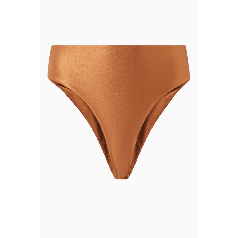 Jade Swim - Incline High-rise Bikini Briefs in Lycra-blend