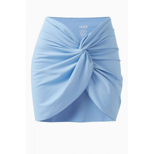 Jade Swim - Zena Ruched Skirt Blue
