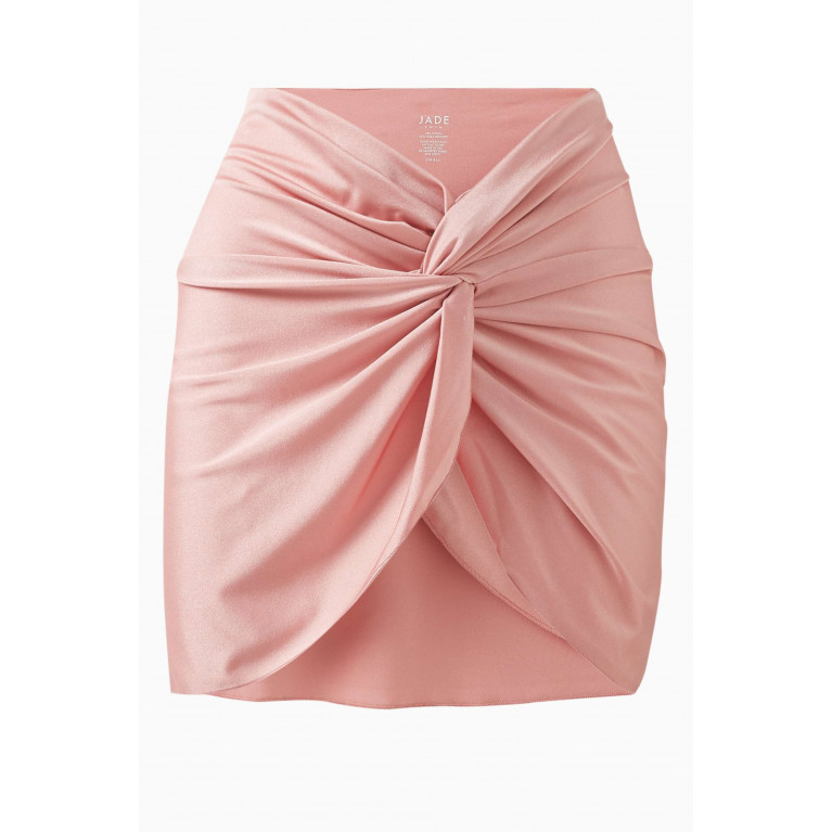 Jade Swim - Zena Ruched Skirt Pink