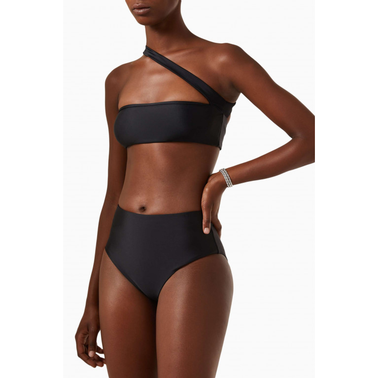 Jade Swim - Halo Bandeau Bikini Top in Lycra-blend