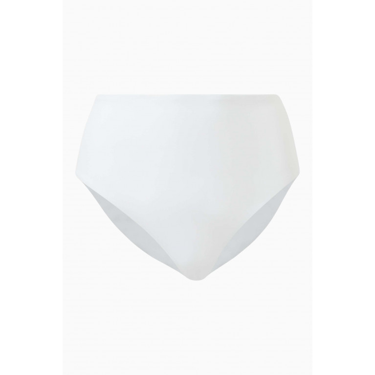 Jade Swim - Bound Bikini Briefs White
