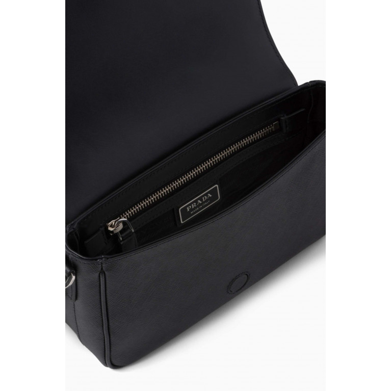 Prada - Logo Shoulder Bag in Saffiano Leather