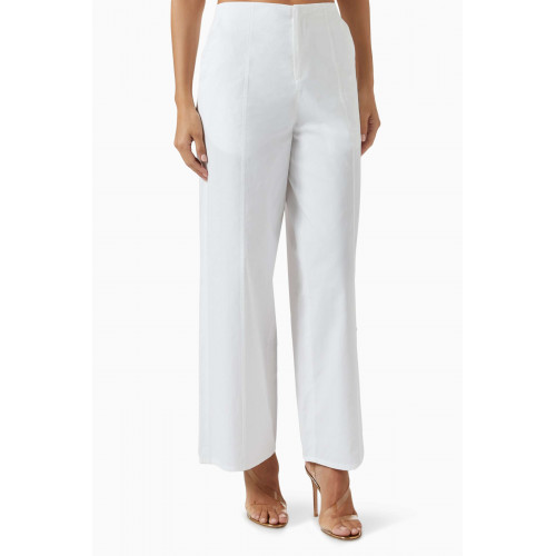 SH Collection - Wide-leg Pants in Cotton-blend