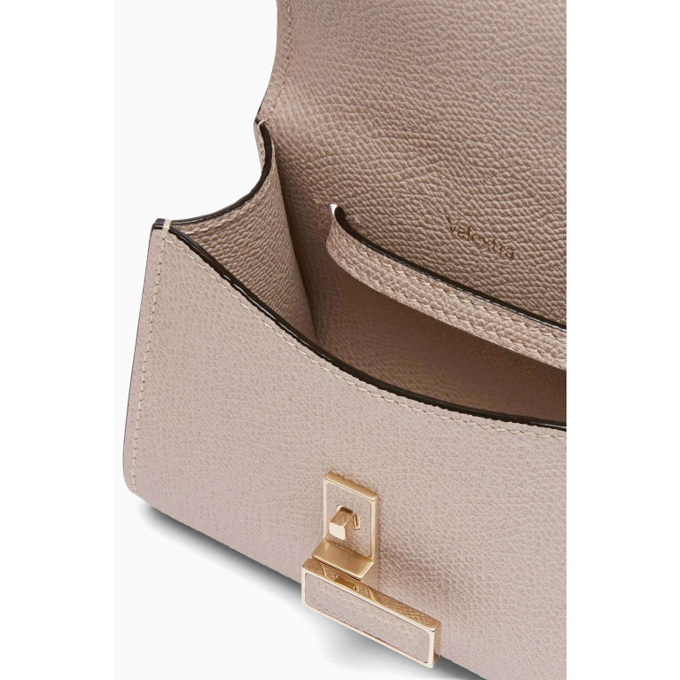 Valextra - Iside Belt Bag in Millepunte Calfskin Leather