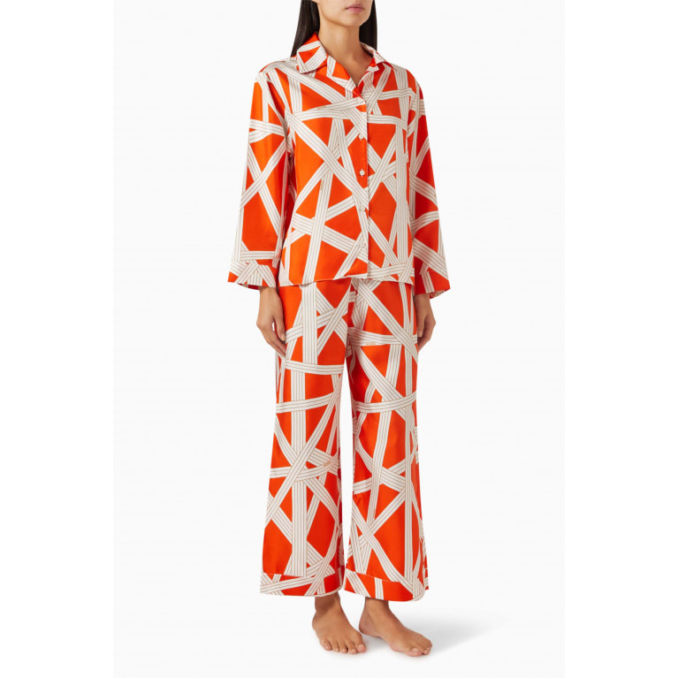 Missoni - Nastri Pyjama Set Orange