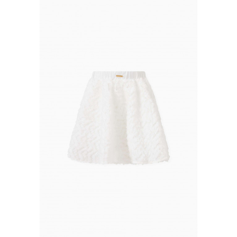 Poca & Poca - Textured Logo Skirt