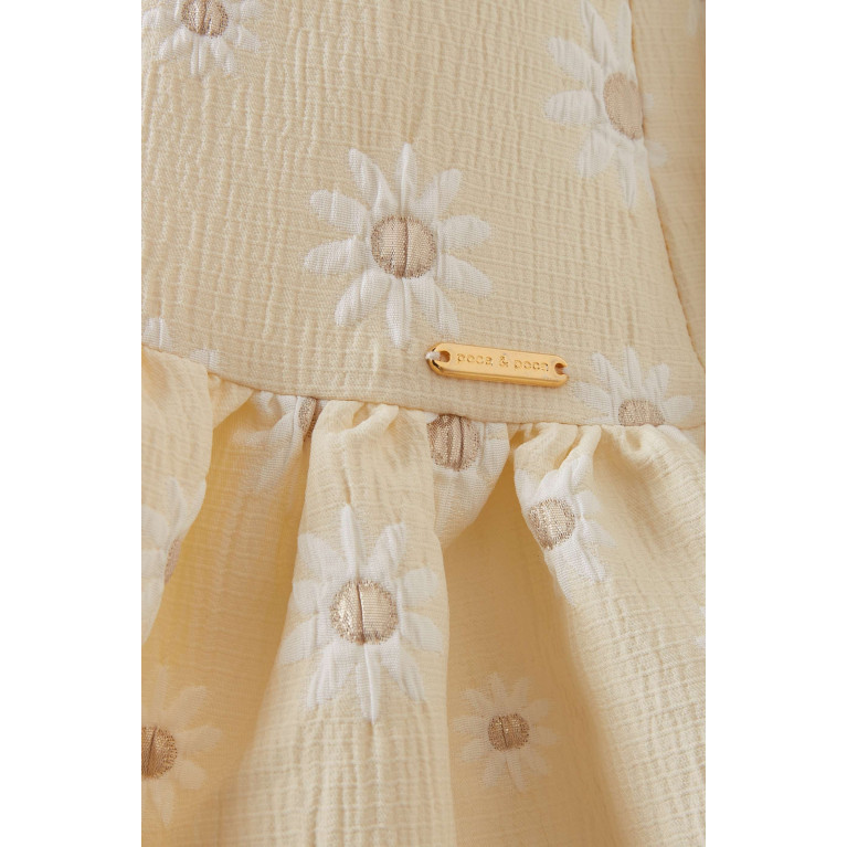 Poca & Poca - Floral Print Ruffle Dress