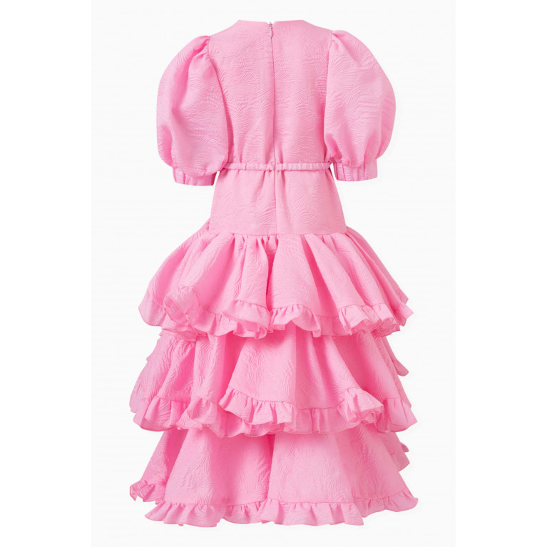 Poca & Poca - Tiered Skirt Dress