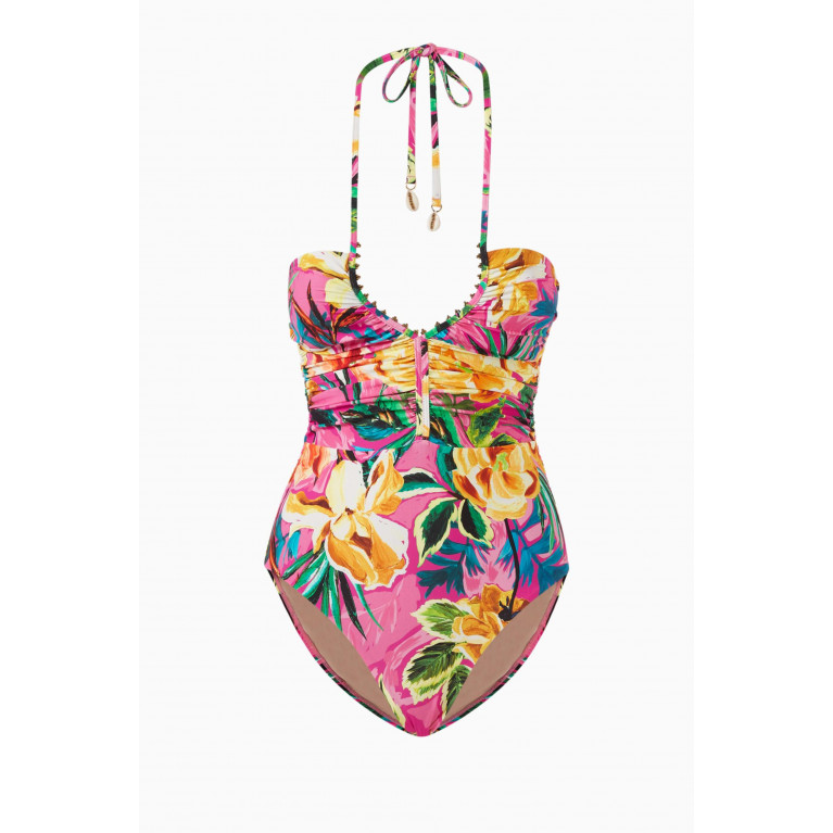 PQ Swim - Embroidered One-piece Swimsuit