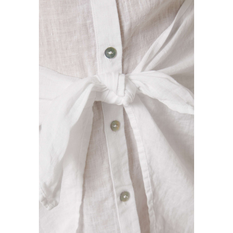 PQ Swim - Rory Button Cover-up in Linen
