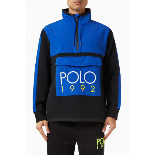 Polo Ralph Lauren - 1992 Logo Hybrid Sweatshirt in Cotton Blend