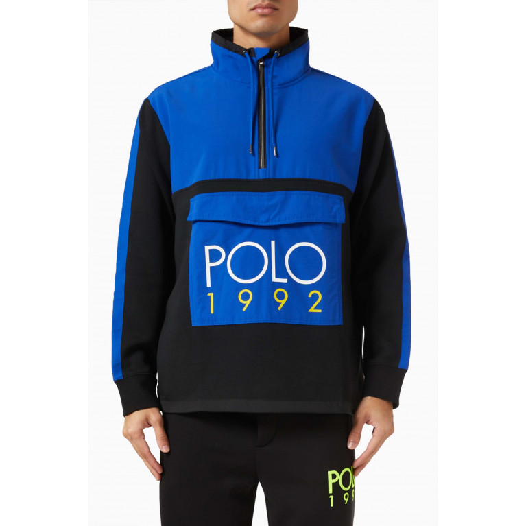 Polo Ralph Lauren - 1992 Logo Hybrid Sweatshirt in Cotton Blend