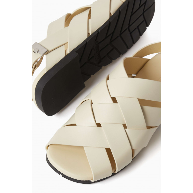 Bottega Veneta - Alfie Sandals in Intrecciato Leather