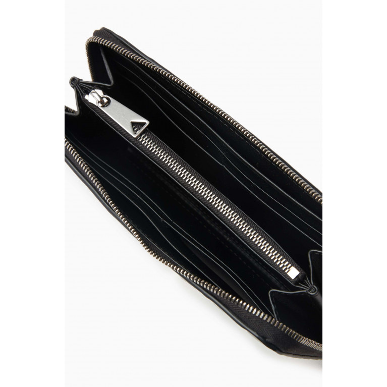 Bottega Veneta - Zip-around Wallet in Intrecciato Leather