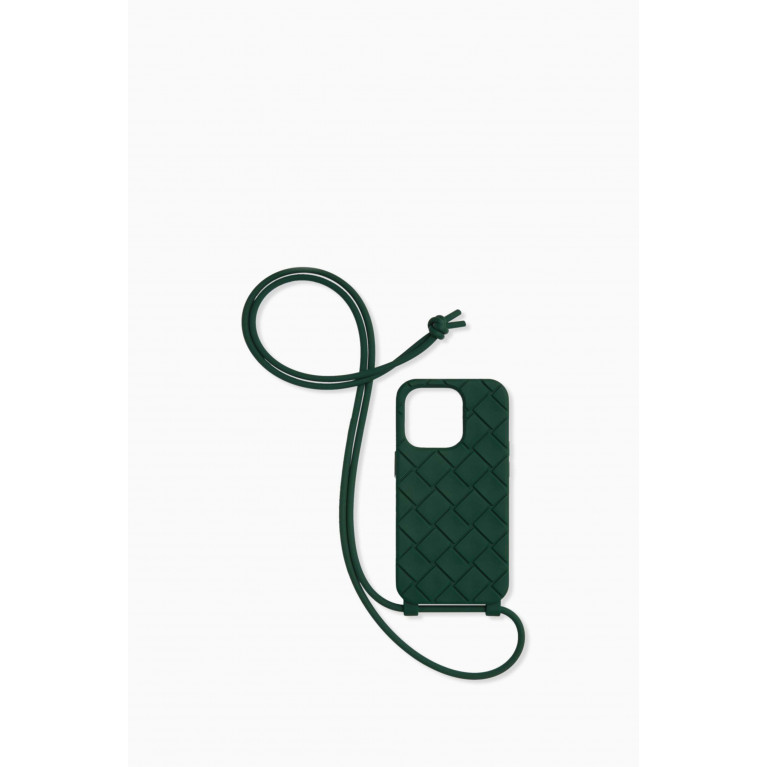 Bottega Veneta - iPhone 14 Pro Strap Phone Case in Silicone