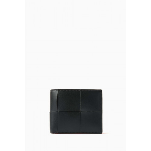 Bottega Veneta - Cassette Bi-fold Wallet in Intrecciato Leather