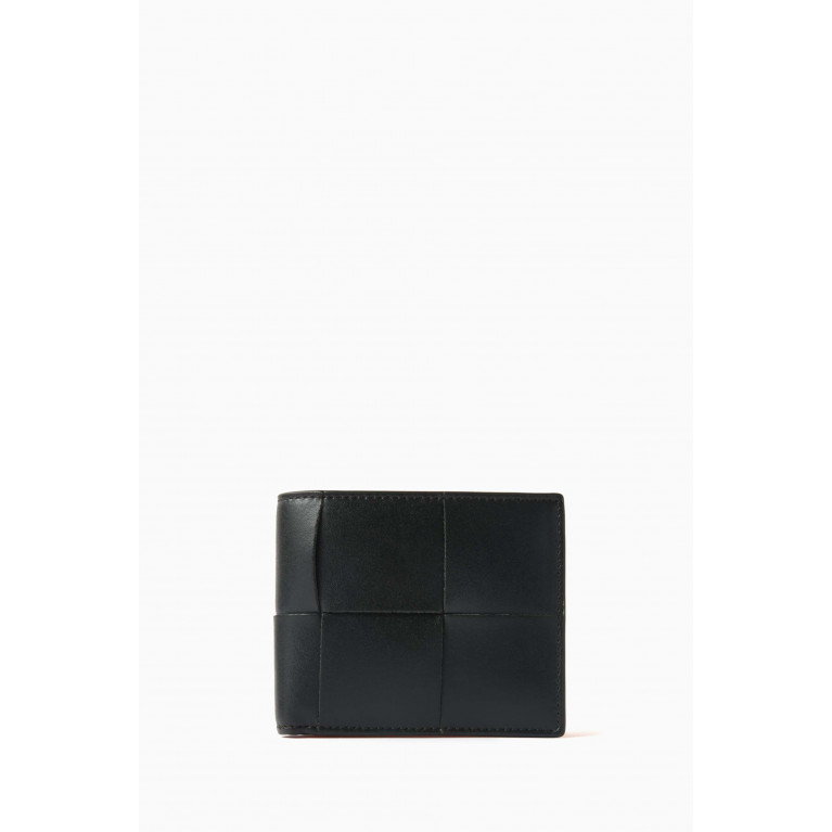 Bottega Veneta - Cassette Bi-fold Wallet in Intrecciato Leather
