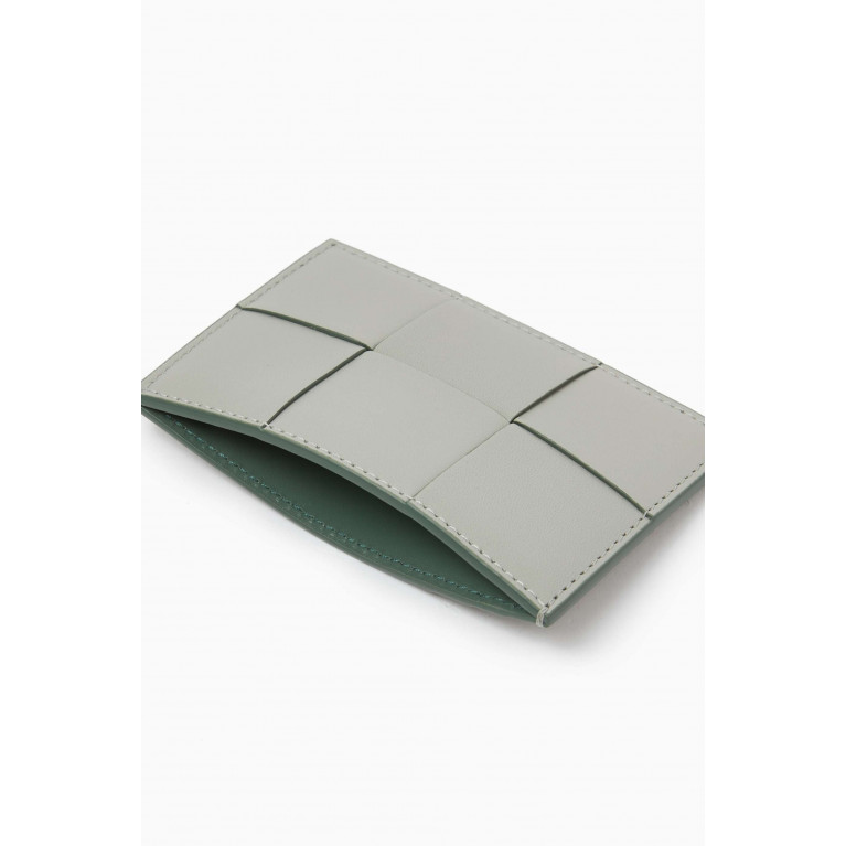 Bottega Veneta - Cassette Credit Card Case in Intrecciato Leather