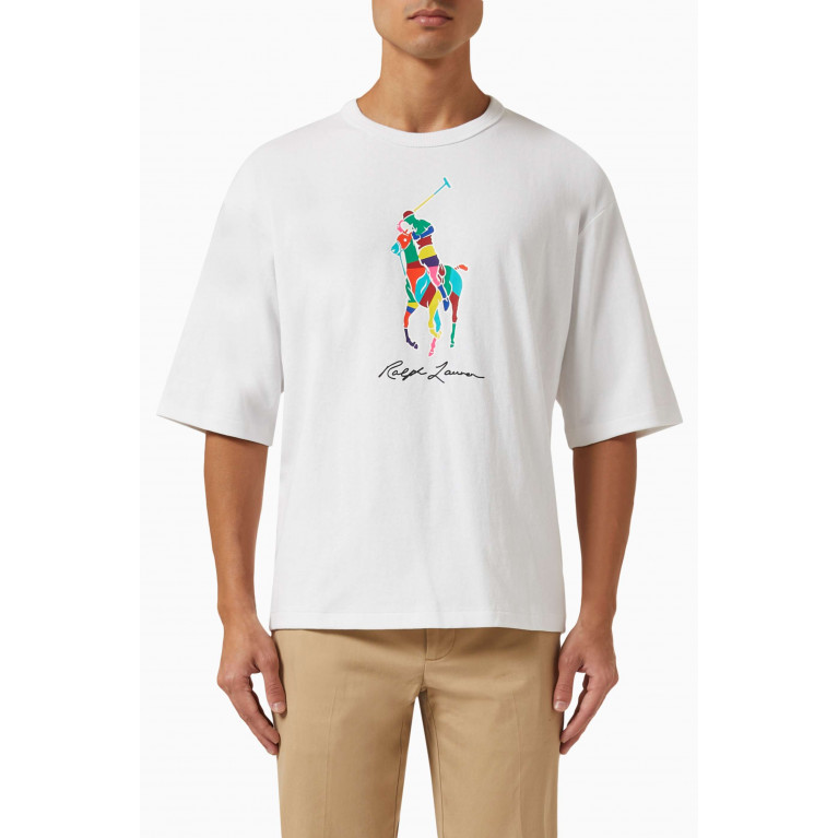 Polo Ralph Lauren - Big Pony T-shirt in Cotton Jersey