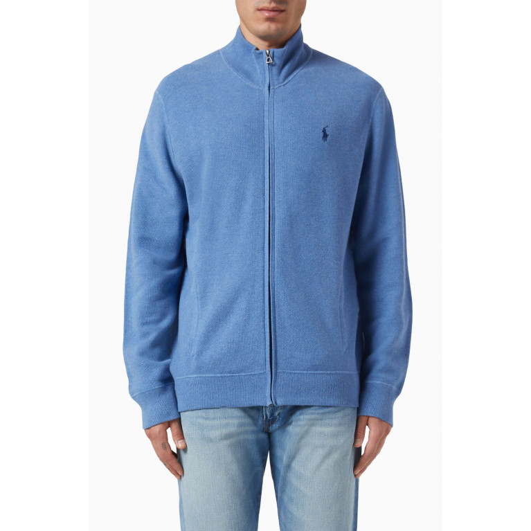 Polo Ralph Lauren - Full-Zip Sweatshirt in Cotton
