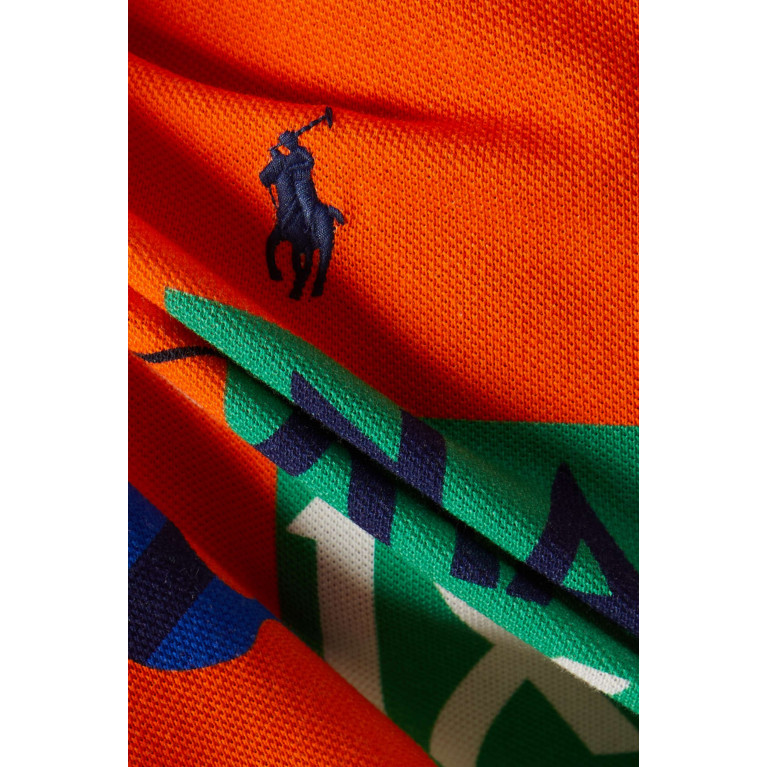 Polo Ralph Lauren - Graphic Polo Shirt in Cotton Mesh