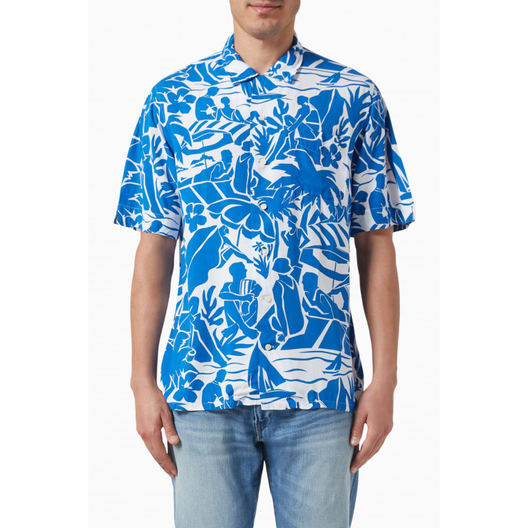 Polo Ralph Lauren - Graphic-print Buttoned Shirt in Viscose