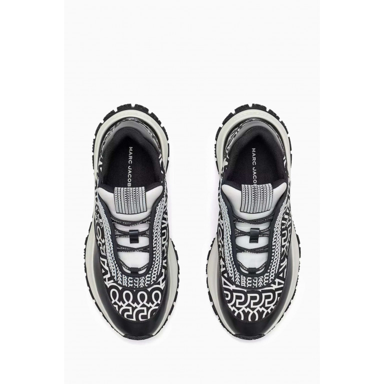 Marc Jacobs - The Monogram Lazy Low-top Sneakers in Nylon & Leather