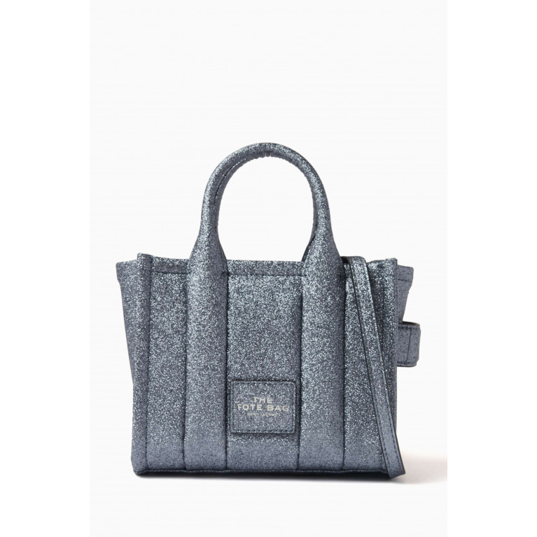 Marc Jacobs - The Mini Galactic Tote Bag in Glitter Leather