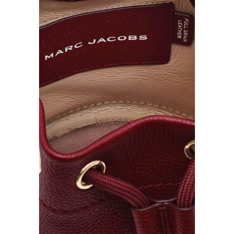 Marc Jacobs - The Bucket Bag in Leather Burgundy