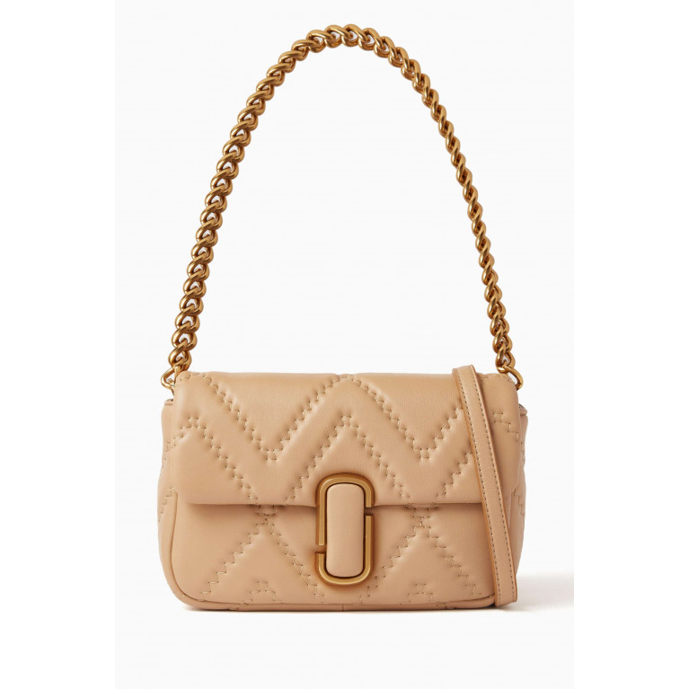 Marc Jacobs - The Small J Marc Shoulder Bag in Quilted Leather