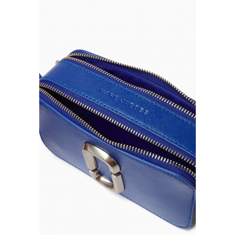 Marc Jacobs - The Utility Snapshot Crossbody Bag in Leather Blue