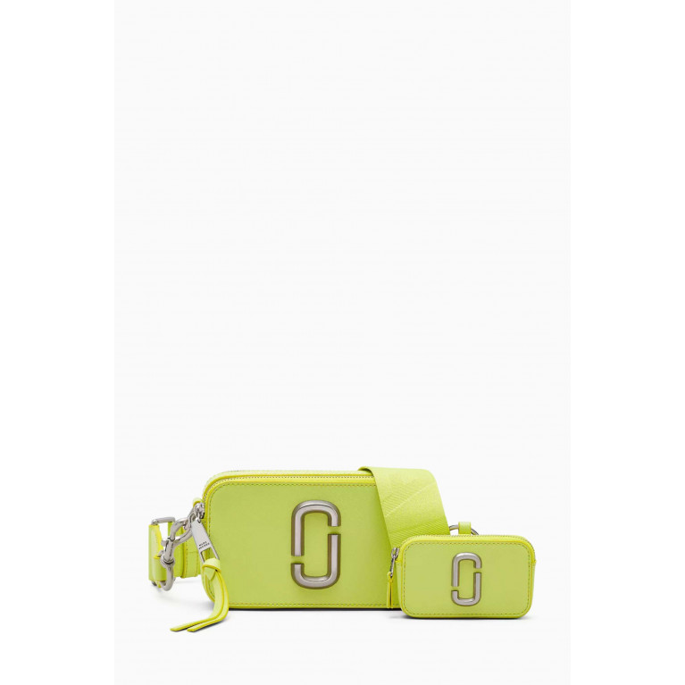 Marc Jacobs - The Utility Snapshot Crossbody Bag in Leather Yellow