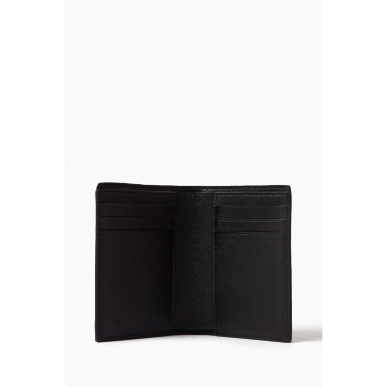 Balenciaga - Cash Vertical Bifold Wallet Box in Calf Leather