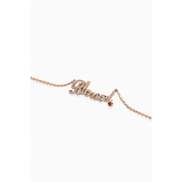 Jacob & Co. - Blessed Diamond Necklace in 18kt Rose Gold
