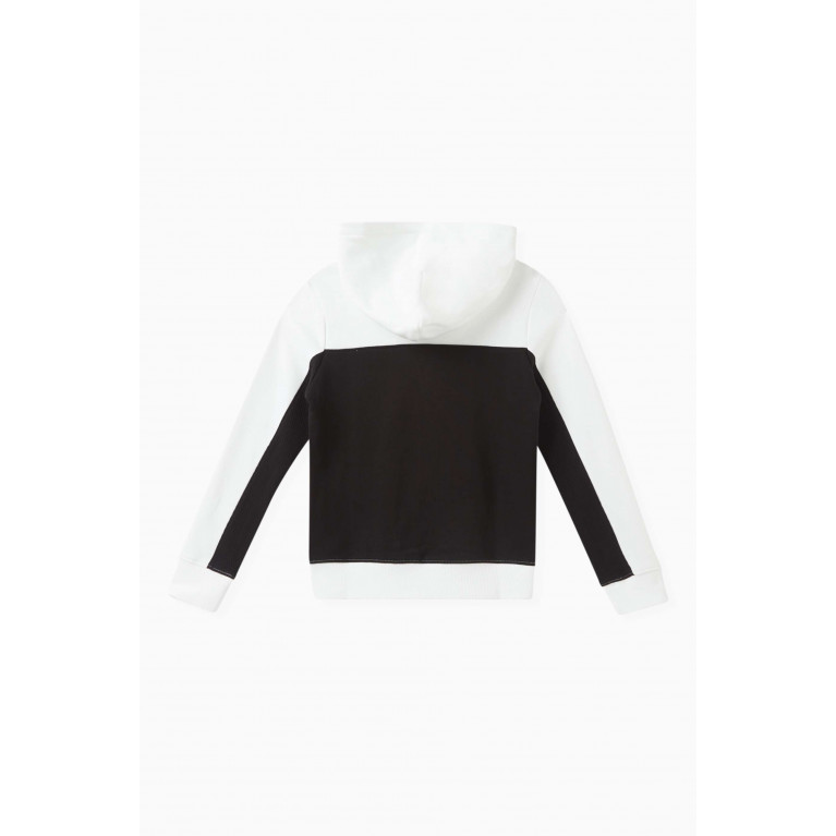 Calvin Klein - Colour-block Zip Hoodie in Cotton-terry