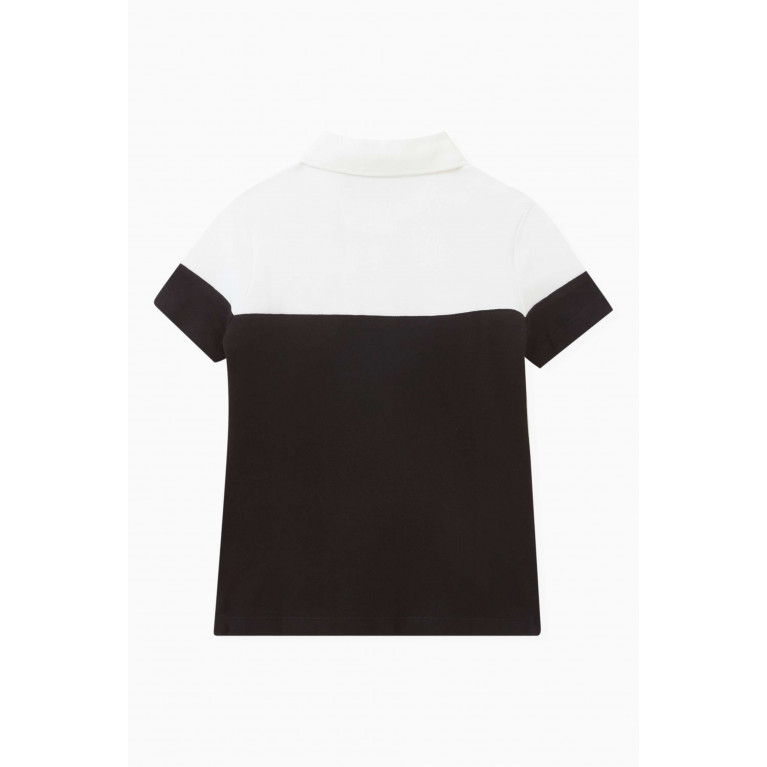 Calvin Klein - Colour-block Polo Shirt in Pique-cotton