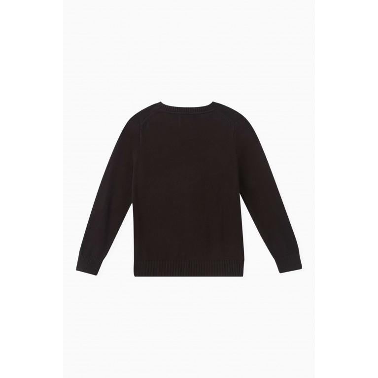 Calvin Klein - Graphic Logo Sweater in Cotton-knit