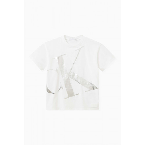 Calvin Klein - Logo T-shirt in Cotton-jersey
