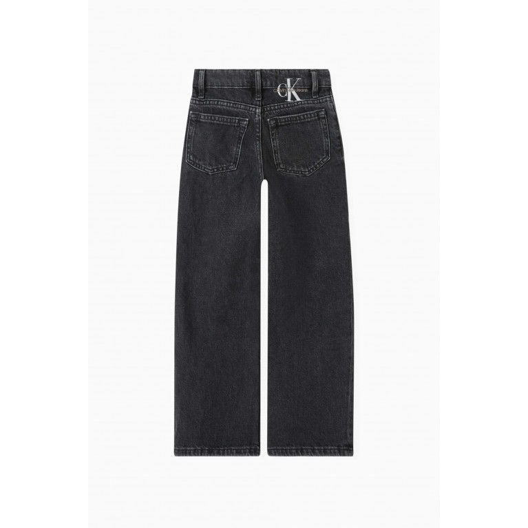 Calvin Klein - High-rise Wide-leg Jeans in Denim