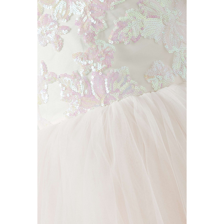 Lėlytė - Sequin Daffodil Dress in Tulle