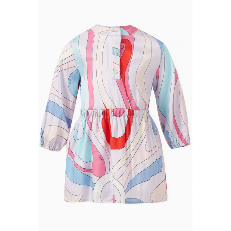 Emilio Pucci - Marmo Print Dress in Viscose