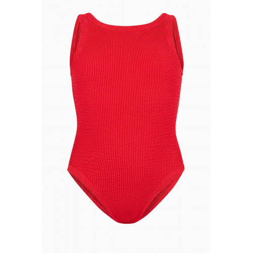 Hunza G - Classic One-piece Swimsuit in Original Crinkle
