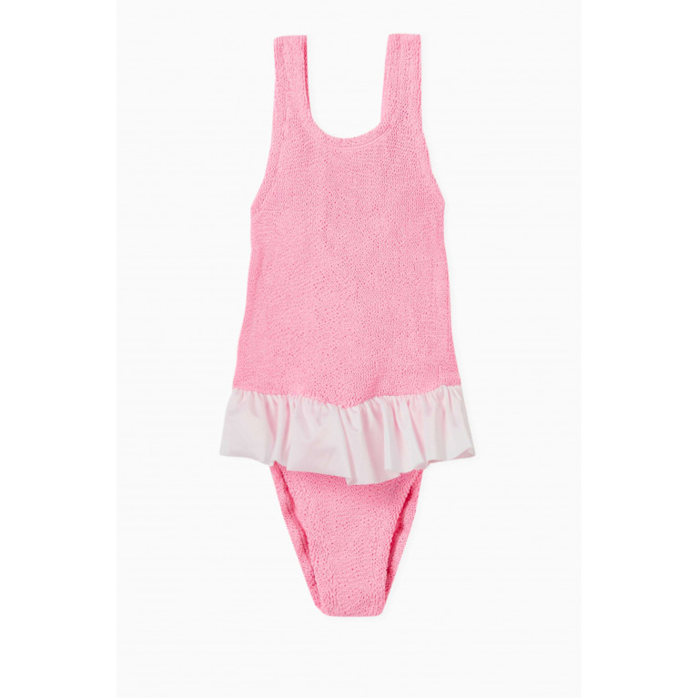 Hunza G - Denise One-piece Swimsuit Pink