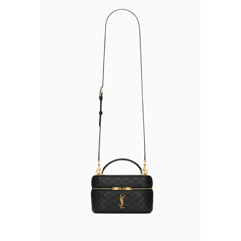Saint Laurent - Mini Gab Vanity Bag in Quilted Lambskin