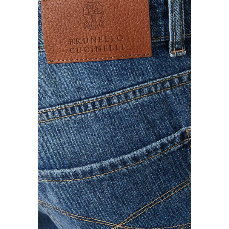 Brunello Cucinelli - Mid-rise Slim-fit Jeans