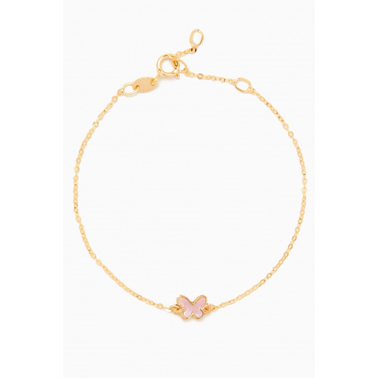 Damas - Ara Bella Butterfly Bracelet in 18kt Gold