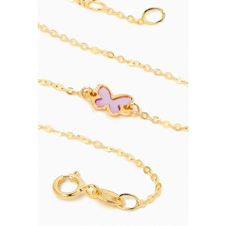 Damas - Ara Bella Butterfly Bracelet in 18kt Gold Neutral