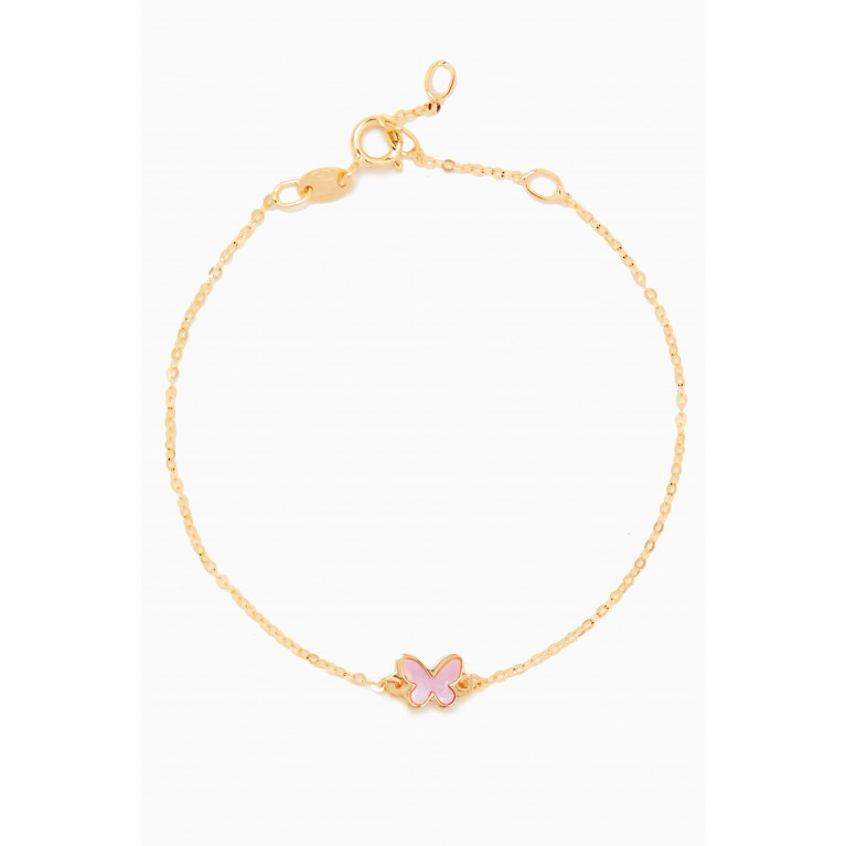 Damas - Ara Bella Butterfly Bracelet in 18kt Gold Neutral