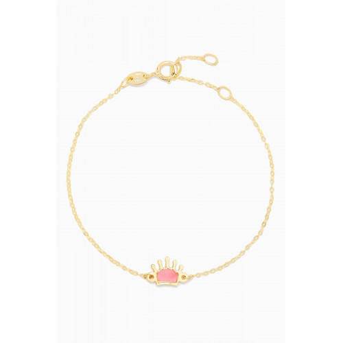 Damas - Ara Bella Crown Bracelet in 18kt Gold