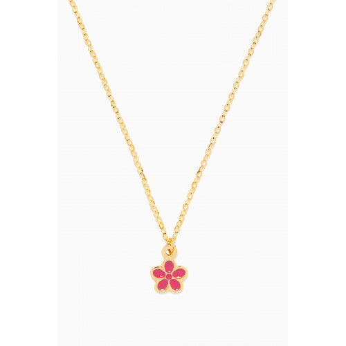 Damas - Ara Bella Jasmine Necklace in 18kt Gold Pink